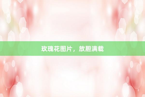 玫瑰花图片，放胆满载